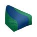 East Urban Home Bean Bag Cover Polyester/Fade Resistant in Green/Blue/Brown | 42 H x 38 W x 2 D in | Wayfair B14EABA120774CF5ACC2AE5EF78DA085