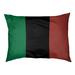 East Urban Home Boston Pillow Metal in Green/Black | 14 H x 40 W x 30 D in | Wayfair F1209611813C4AA589CC7BD8D4B40509