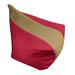 East Urban Home Bean Bag Cover Polyester/Fade Resistant in Red/Brown | 42 H x 38 W x 2 D in | Wayfair 675AB2A12AB744AEB0366716560D7F54
