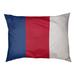 East Urban Home Los Angeles Pillow Polyester in Red/Blue/White | 9.5 H x 28 W x 18 D in | Wayfair B2BFD57AB9074E78B23039E423BB5D30