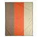 East Urban Home San Francisco Baseball Fleece Throw Microfiber/Fleece/Microfiber/Fleece in Orange/Brown | 52.5 W in | Wayfair