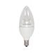 Satco 3.5 Watt (40 Watt Equivalent), B11 LED, Dimmable Light Bulb E12/Candelabra Base in White | 1.38 H x 1.38 W in | Wayfair S29618