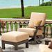 Telescope Casual St. Catherine Swivel Patio Chair w/ Cushions Plastic in Brown | 36.25 H x 30 W x 35.25 D in | Wayfair KK6D24A01