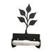 Village Wrought Iron Leaf Wall Mount Toilet Paper Holder Metal | 8.5 H x 5.5 W x 3.5 D in | Wayfair TT-B-76