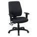 Symple Stuff Hathcock Task Chair Upholstered, Wood in Black | 37.75 H x 20 W x 20.5 D in | Wayfair 2369BB6B7AD54A6A94A2D19C2A7B178E