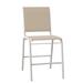 Telescope Casual Reliance Stacking Patio Dining Side Chair Sling in White | 43 H x 21 W x 28 D in | Wayfair 8L8620D01