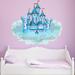 Zoomie Kids Personalized Princess Castle Wall Decal Metal in Blue/White | 36 H x 40 W in | Wayfair AB84EC2672EA4BDC88418C84D7806597