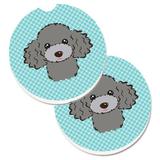 Red Barrel Studio® Retriever Car Coaster Ceramic in Blue | 2.5 H x 0.25 D in | Wayfair EB5CC685EBB245DA9B2E1354D7A69534