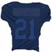 Ebern Designs Football Jersey Personalized Name & Number Wall Decal Vinyl in Blue | 24 H x 24 W in | Wayfair 9448F68A4C6A4ABC933FDA6777F81511