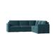Blue Reclining Sectional - Wildon Home® Bewley 108" Wide Corner Sectional | 35 H x 108 W x 96 D in | Wayfair 66BA464A3AE34071BCDEFF0326630910