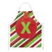 The Holiday Aisle® Christmas Ornament Holiday Initial Letter X Apron, Nylon in Red | 27 W in | Wayfair 22AFB85D60954F8EA039F5E792FBBFC6