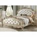 Astoria Grand Metson Tufted Standard Bed Wood and /Upholstered/Polyester in Brown | 72 H x 86 W x 92 D in | Wayfair