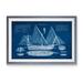 Longshore Tides 'Antique Ship print III' by Paul Cezanne - Picture Frame Painting Print Paper in Blue | 18 H x 22 W x 1.25 D in | Wayfair