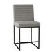 Fairfield Chair Uma 26" Counter Stool Upholstered/Metal in Gray | 41 H x 21 W x 26 D in | Wayfair B099-C7_ 8789 65