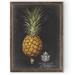 Bayou Breeze 'Royal Brookshaw Pineapple II' by Paul Cezanne - Picture Frame Painting Print Canvas in Orange | 22 H x 18 W x 1.25 D in | Wayfair