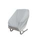 Arlmont & Co. Moneeka Chair Cover, Polyester in Gray | 34 H x 36 W x 41 D in | Outdoor Cover | Wayfair A7A1D9EE30374CA2A36A08943F5A223B