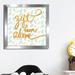 Zoomie Kids 'Gift From Above' - Print Canvas in Blue/Yellow | 13.5 H x 13.5 W x 1 D in | Wayfair ED8D2E712D494E32B93DFA80D7DAA157