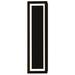 Orren Ellis Gunnur 1 - Light LED Dimmable Flush Mounted Sconce Metal in Black | 30 H x 8 W x 4 D in | Wayfair 04062D67605E4B298009313E81CC4E62