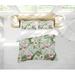 Bayou Breeze Joyce Tropical Leaves & Hibiscus Comforter Set Polyester/Polyfill/Microfiber in Pink/Yellow | Twin Comforter + 1 Pillow Case | Wayfair