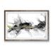Ebern Designs 'Golden Precipice I' by Paul Cezanne - Picture Frame Painting Print Paper, Solid Wood in Black/Gray | 22 H x 30 W in | Wayfair