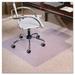 ES Robbins Corporation EverLife High Pile Carpet Ramped Chair Mat in Gray | 0.17 H x 46 W x 60 D in | Wayfair 124386