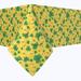 The Holiday Aisle® Kirkhill Floral Square St. Patrick's Day Tablecloth Polyester in Brown | 54 D in | Wayfair 0B0D69D0CB514B39926D97A26669DF54