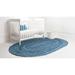 Blue 39 x 0.5 in Area Rug - Breakwater Bay Panaca Hand-Braided Cotton Area Rug Cotton | 39 W x 0.5 D in | Wayfair 8FDC7FD3A6EC4454854FBABFEB0CF15E