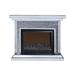 Rosdorf Park Penryn Electric Fireplace in Gray | 43 H x 47 W x 13 D in | Wayfair 4791D158CE3C4CFCB9922D6DD7855304