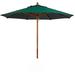 Grosfillex Expert Grosfillex Wooden 7' Market Umbrella | 76.5 H in | Wayfair 98942031