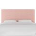 AllModern Eisley Upholstered Panel Headboard Polyester in Pink | 53 H x 74 W x 4 D in | Wayfair 3A00A146A9524FD7B4400E7C50005DCB