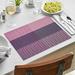 Harpster 18" Placemat Plastic in Pink Laurel Foundry Modern Farmhouse® | 18 W x 12 D in | Wayfair 88C0C081B25349ABBAD27837926C7F35