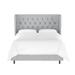 Birch Lane™ Mai Tufted Standard Bed Upholstered/Metal | 55 H x 77 W x 89 D in | Wayfair F7D85F8245924A039A75C02A765F716A