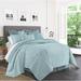 Latitude Run® Acampo Comforter Set Polyester/Polyfill/Cotton Percale in Blue | Queen Comforter + 2 Shams + 2 Throw Pillows | Wayfair