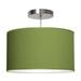 Seascape Lamps Thao 1 - Light Unique Drum Pendant in Green | 9 H x 16 W x 16 D in | Wayfair SL_TH16_V