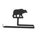 Loon Peak® Bear Horizontal Wall Cabinet Mounted Paper Towel Holder Metal in Black | 7 H x 12 W x 4 D in | Wayfair 0895906FB83A49F69A8DC9F688393816