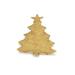 The Holiday Aisle® Keesey Christmas Tree Figurine Metal in Yellow | 0.75 H x 8.75 W x 5.5 D in | Wayfair 7351F0A0B2D94F43853F5652A2A481AA