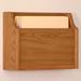 Wooden Mallet Extra Deep Single Pocket Chart Holder Wood in Black/Brown | 11 H x 15 W x 4.5 D in | Wayfair CHD15-1BL