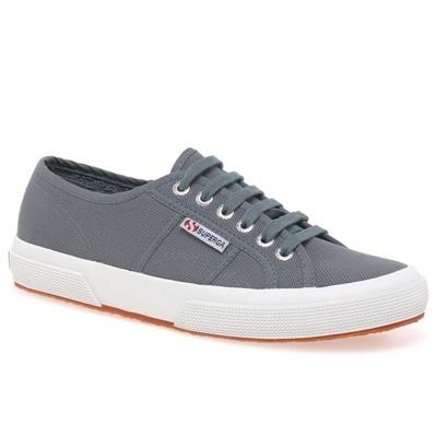 Cotu Classic Lace Up Canvas Shoes - Gray - Superga Sneakers