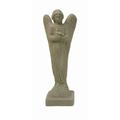 Emsco Group Morning Angel Statue – natürliches Sandstein-Aussehen – aus Kunstharz – leicht – Höhe 73,7 cm