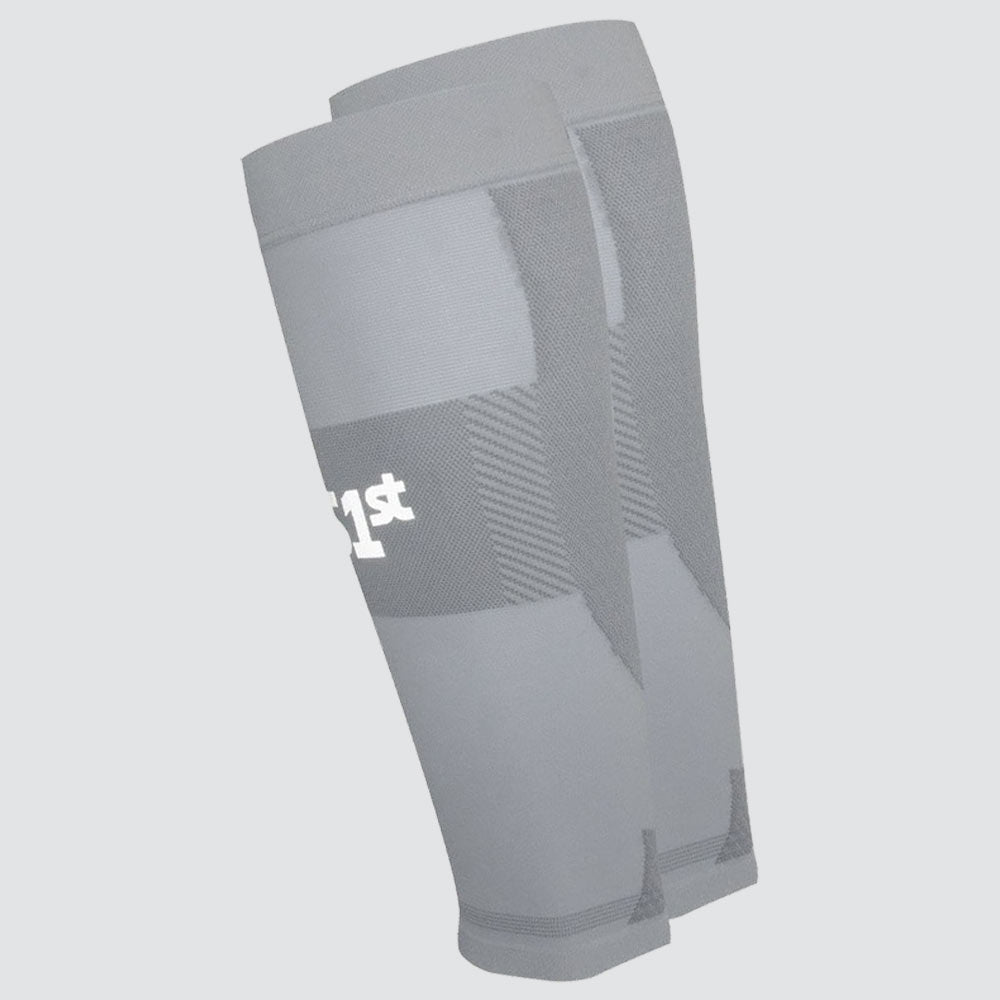 OS1st Thin Air Performance Calf Sleeves Sports Medicine Grey