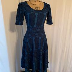 Lularoe Dresses | Brand New Lularoe Nicole Dress | Color: Blue | Size: S