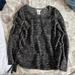 American Eagle Outfitters Sweaters | American Eagle Outfitters Gray Sweater | Color: Black/Gray | Size: Xs