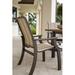 Telescope Casual St. Catherine Patio Dining Armchair Plastic/Resin/Sling | 38 H x 25.5 W x 29.75 D in | Wayfair HH7J86801