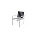 Telescope Casual Tribeca Café Stacking Patio Dining Chair Sling in White | 34 H x 24 W x 24.5 D in | Wayfair 1T7W53801