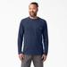 Dickies Men's Cooling Long Sleeve Pocket T-Shirt - Dark Navy Heather Size 2 (SL600)