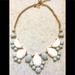 Kate Spade Jewelry | Amazing Kate Spade Statement Necklace | Color: Cream/Gray | Size: Os