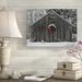 Christmas Barn In The Snow By Kurt Shaffer - Wrapped Canvas Photograph Canvas, in White/Black Laurel Foundry Modern Farmhouse® | 35 H in | Wayfair