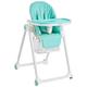 Baby High Chair Green for Children Dining Baby High Chair Home Seat Folding Portable Multi-Function Dining Table and Baby High Chair with The Seat Cushion Pu