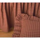 Donna Sharp Campfire Plaid Twin Bedskirt - American Heritage Textiles 21740