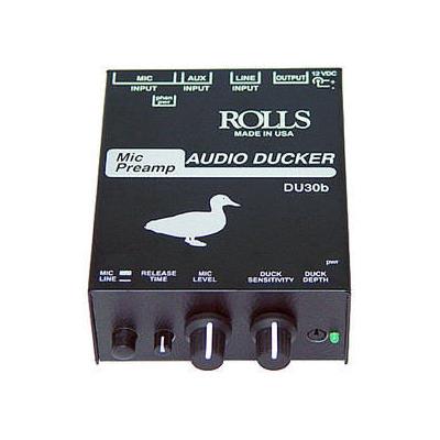 Rolls DU30b Audio Ducker with Microphone Preamp DU30B